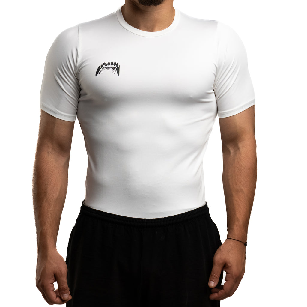 Compression Tee - White
