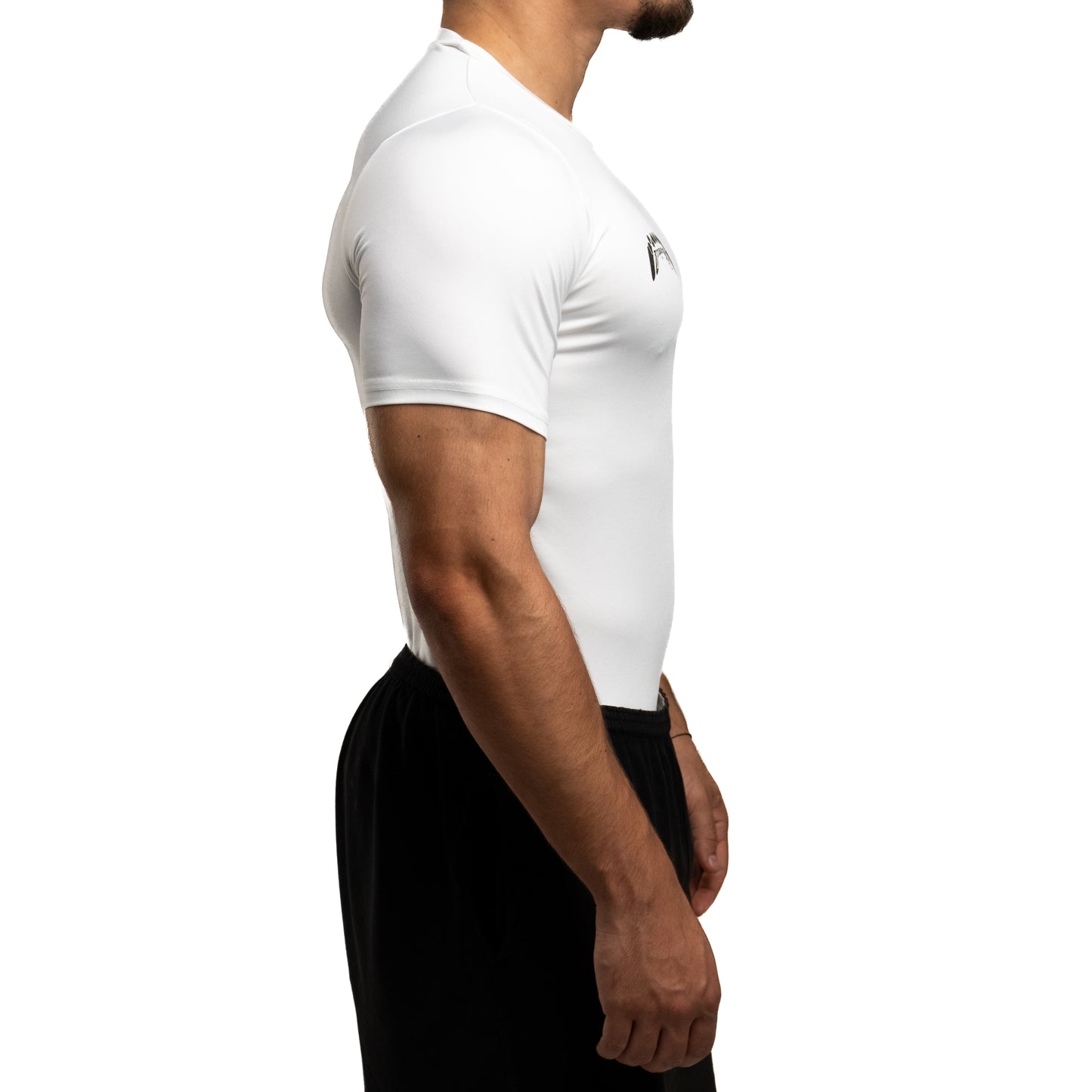 Compression Tee - White