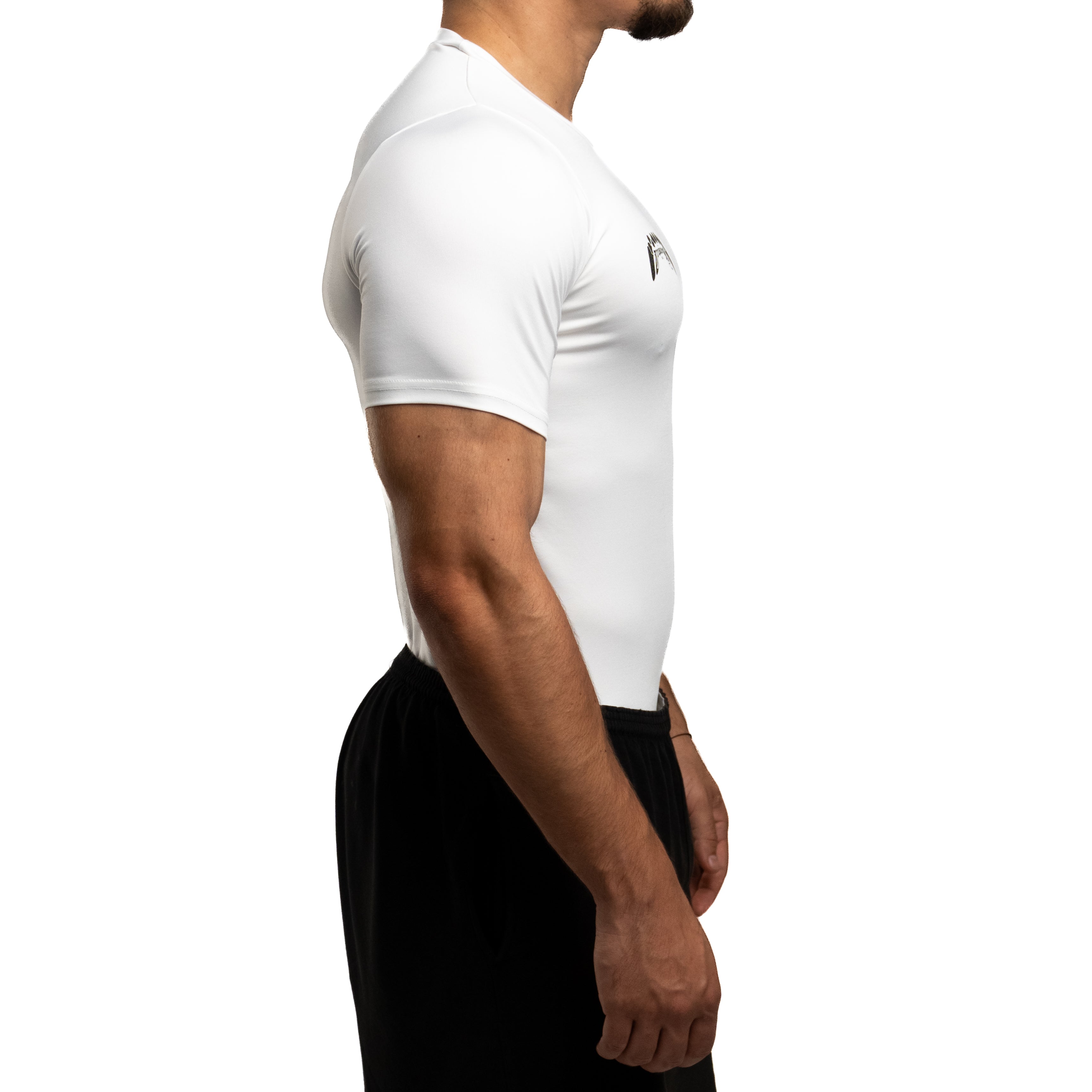 Compression Tee - White