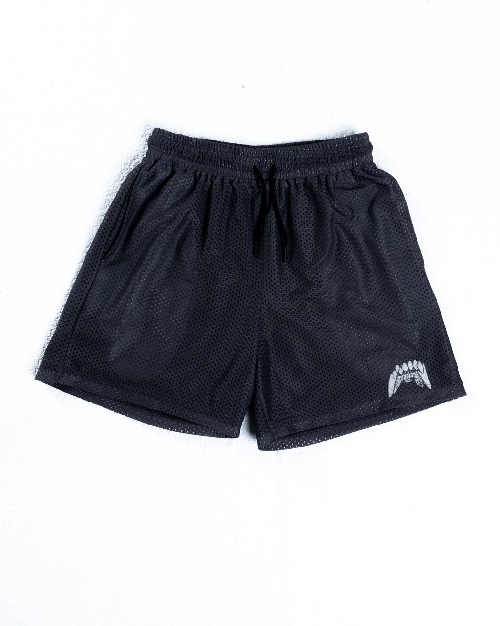 Double Layered Mesh Shorts - Nardo Grey