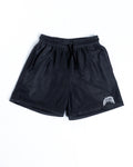 Double Layered Mesh Shorts - Nardo Grey