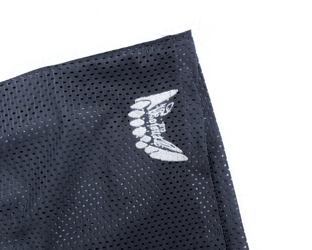 Double Layered Mesh Shorts - Nardo Grey