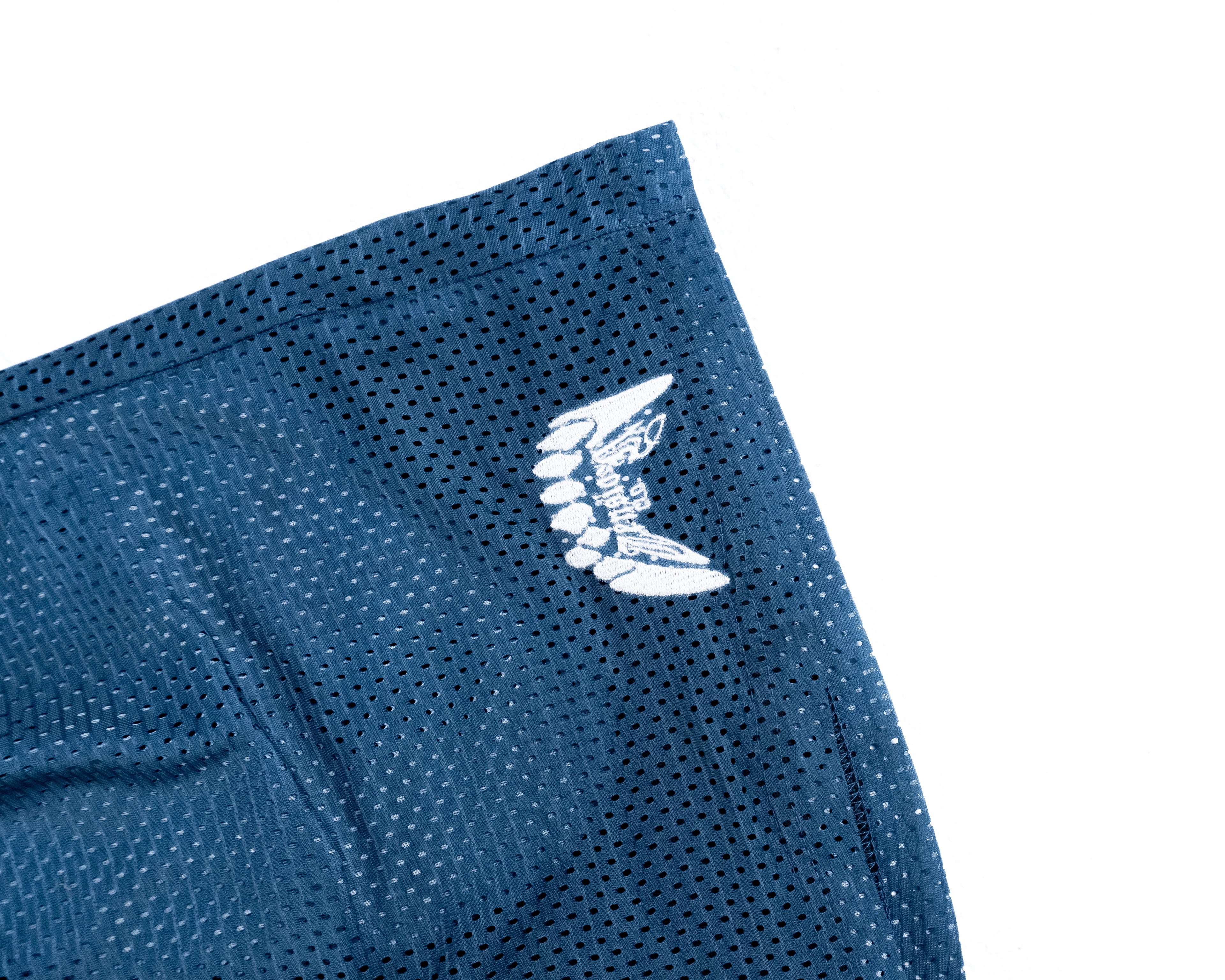 Double Layered Mesh Shorts - Steel Blue