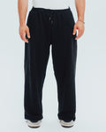 Wide Leg Sweatpants Black