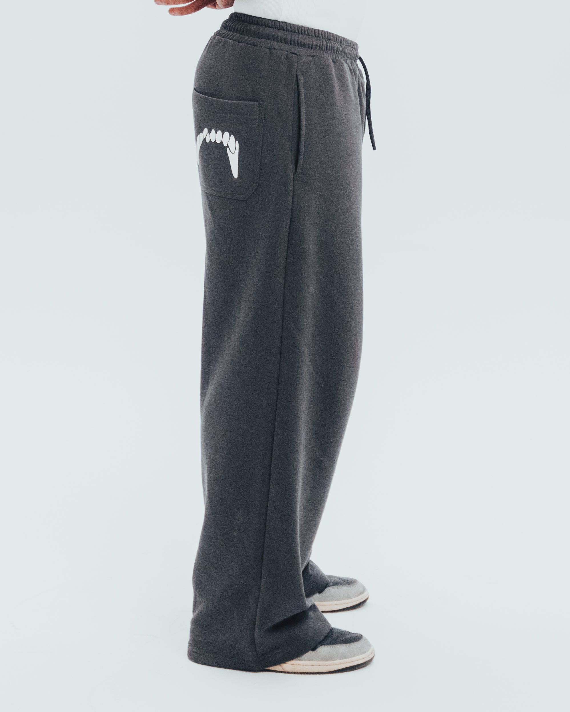 Wide Leg Sweatpants Gray