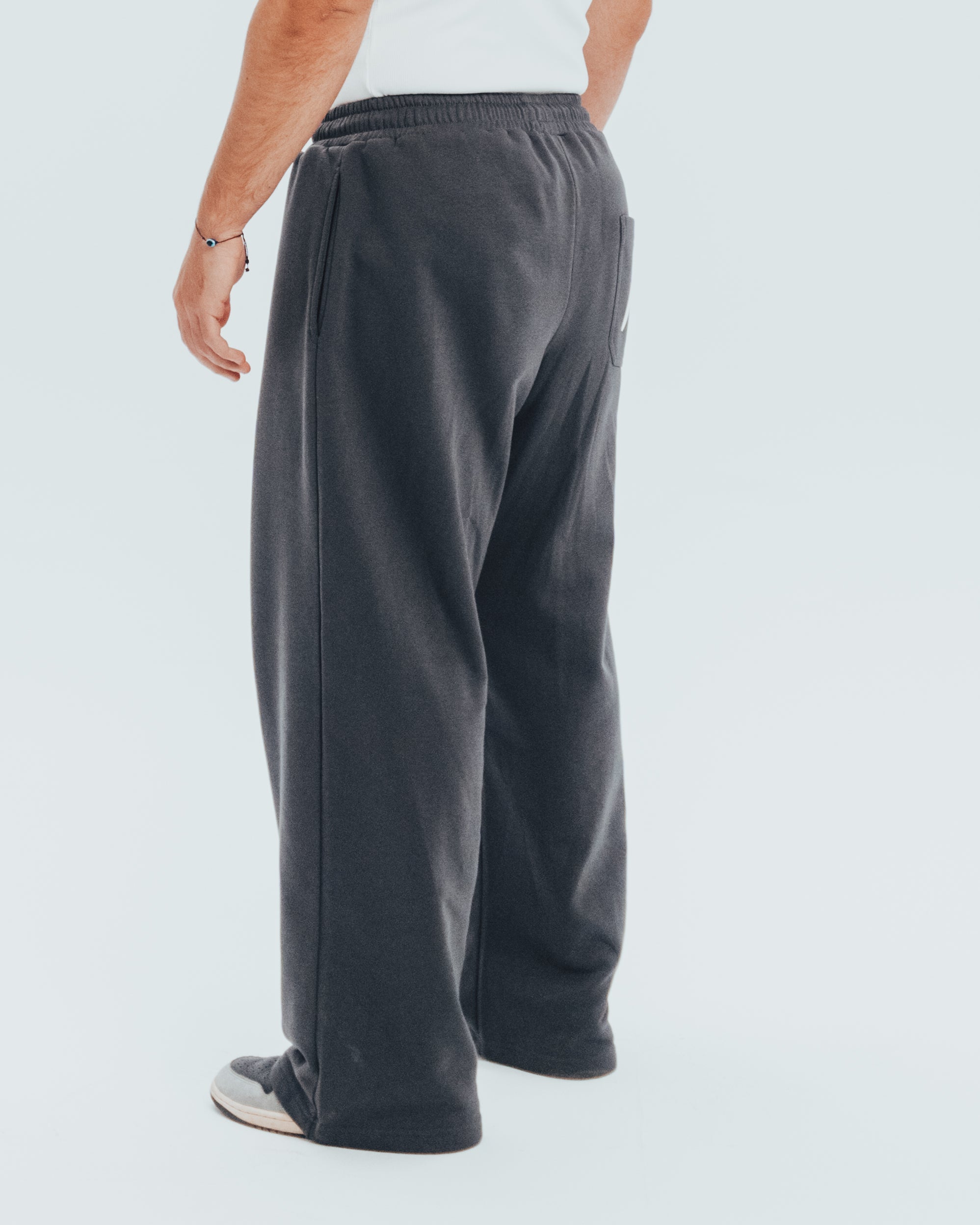 Wide Leg Sweatpants Gray