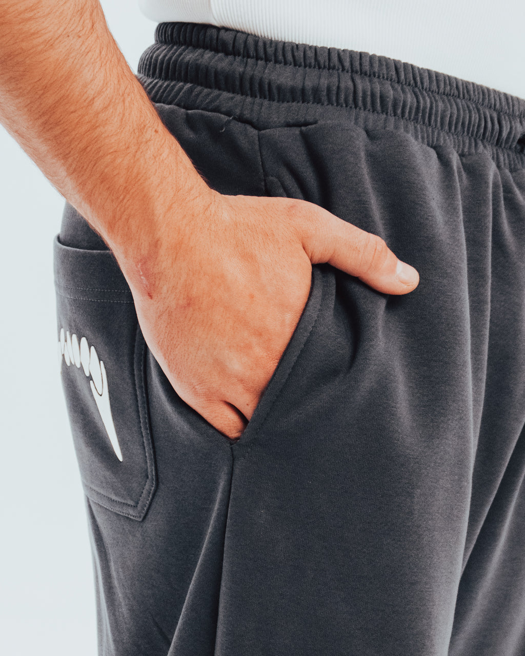 Wide Leg Sweatpants Gray
